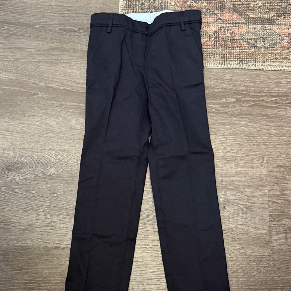Brand new j. Crew Crewcuts Classic blue uniform Dress Pants sz 6